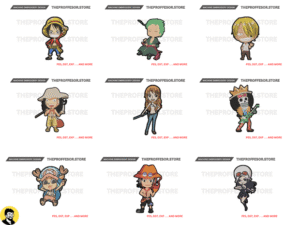 1000032153 Anime embroidery patches design bundle