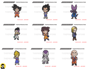 1000032155 Anime embroidery patches design bundle