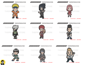 1000032158 Anime embroidery patches design bundle
