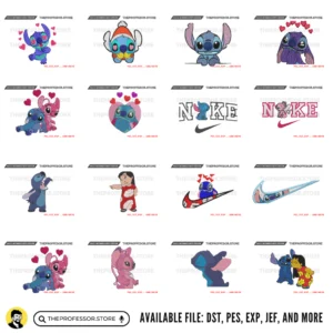 40 Stitch 90+ Embroidery high-quality designs