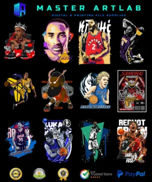 A13 DTF 8000 Premium Anime Designs