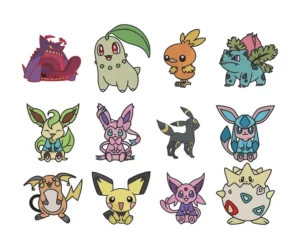 il_794xN.6689683932_r5yg Pikachu Pokémon Embroidery Design Bundle – 160 Files | 6 Sizes | Machine Embroidery