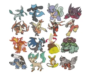il_794xN.6689683996_iirg Pikachu Pokémon Embroidery Design Bundle – 160 Files | 6 Sizes | Machine Embroidery