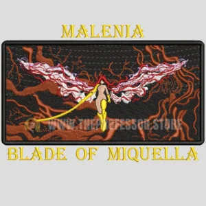 Malenia Elden Ring Embroidery Design