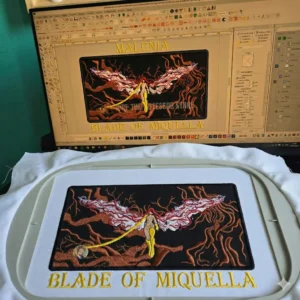Malenia Elden Ring Embroidery Design